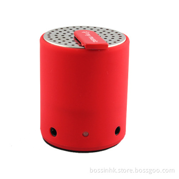 Mini Portable Cylinder Plastic Bluetooth Speaker with MP3 for Mobile Phone (Bn-112)